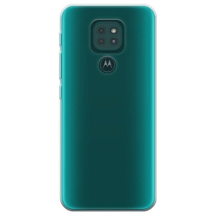 Прозрачен калъф, съвместим с Motorola Moto G9 Play / E7 Plus, Slim fit, Anti-slip, Минималистичен дизайн, 1 mm