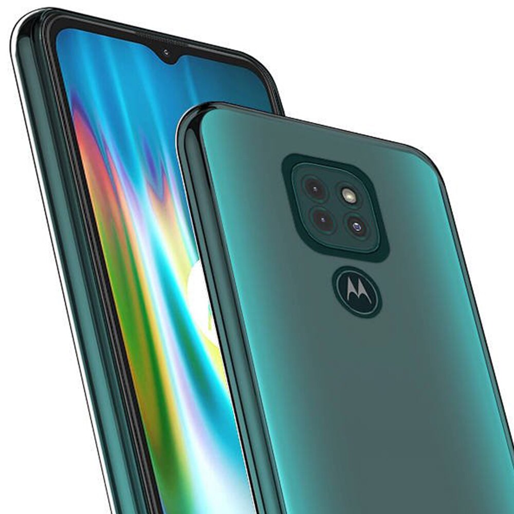 Husa Transparenta compatibila cu Motorola Moto G9 Play / E7 Plus, Slim fit, Anti-alunecare, Design minimalist, 1 mm