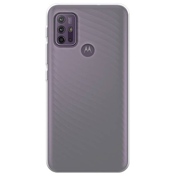 Motorola Moto G10 / G20 / G30 kompatibilis átlátszó tok, karcsú, csúszásgátló, minimalista kialakítás, 1 mm
