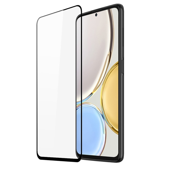 DUX DUCIS képernyővédő fólia Honor X9 5G / X9 / X30-hoz, Secure Glass, Full Glue, 9D, fekete