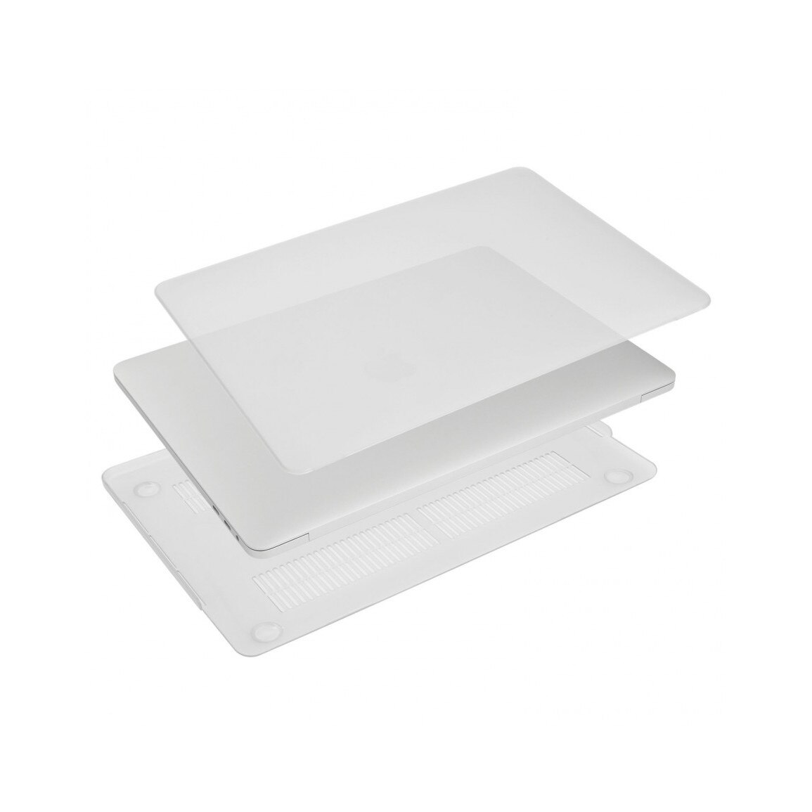 Carcasa protectie slim din plastic pentru MacBook Pro 15.4" 2016-2018 / Touch Bar, transparenta (A1707/A1990)