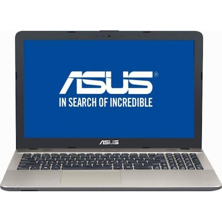 Laptop ASUS X541UA-DM1223 cu procesor Intel® Core™ i3-7100U 2.40 GHz, Kaby Lake, 15.6", Full HD, 4GB, 256GB SSD, DVD-RW, Intel® HD Graphics 620, Endless OS, Chocolate Black