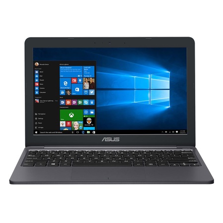 Laptop ASUS E203NA-FD025T cu procesor Intel® Celeron® N3350 pana la 2.40 GHz, 11.6", 4GB, 32GB eMMC, Intel® HD Graphics, Windows 10, Star Grey