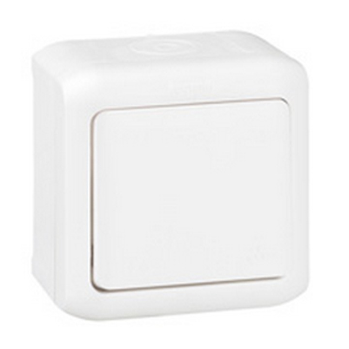 Intrerupator Cap Cruce Legrand Forix 782365 Aplicat PT 10A IP44 Alb