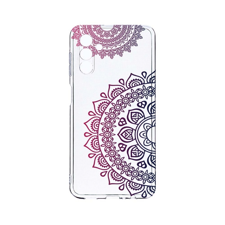 Husa BestCase® Clear Silicon 2MM, Compatibila Cu Samsung Galaxy A04s, Lace color, Antisoc, Protectie Camera, Margini ridicate pentru protectia ecranului, T 63