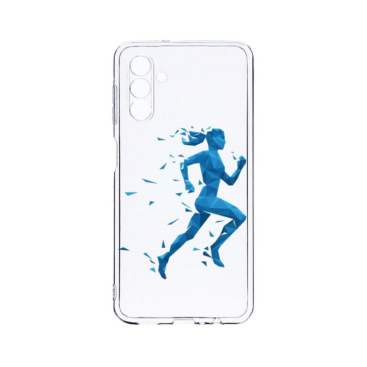 BestCase 2MM Clear Szilikon telefontok, Samsung Galaxy A04s, Running, Kamera védelem, strapabíró, T 777
