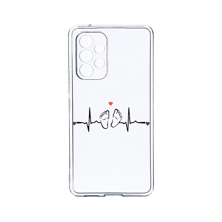 Husa BestCase® Clear Silicon 2MM, Compatibila Cu Samsung Galaxy A52s 5G, My Little Love, Antisoc, Protectie Camera, Margini ridicate pentru protectia ecranului, T 966