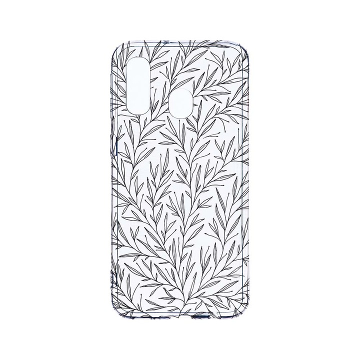 Husa BestCase® Clear Silicon 2MM, Compatibila Cu Samsung Galaxy A40, Leaf, Antisoc, Protectie Camera, Margini ridicate pentru protectia ecranului, T 17