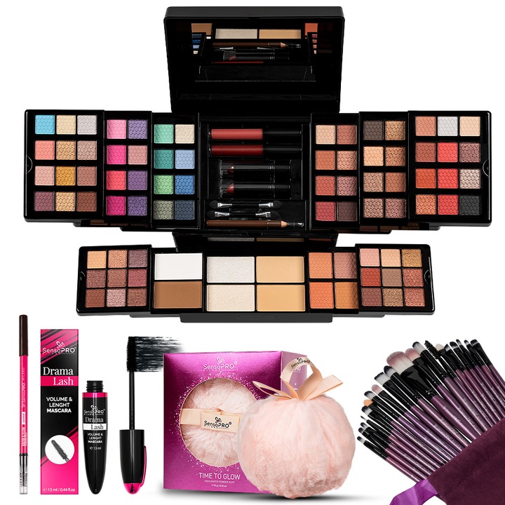 Set Machiaj Glam Box SensoPRO Milano