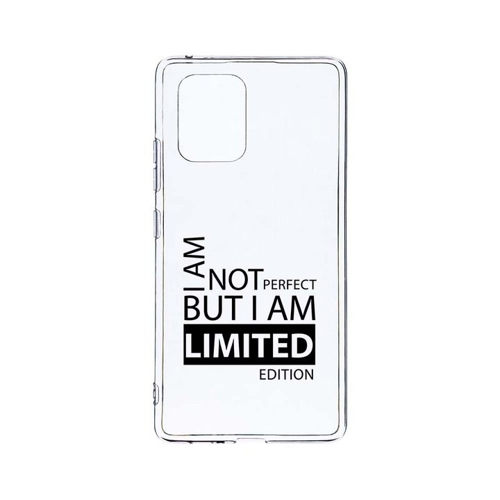 Husa BestCase® Clear Silicon 2MM, Compatibila Cu Motorola Moto G32, Limited Edition, Antisoc, Protectie Camera, Margini ridicate pentru protectia ecranului, T 59