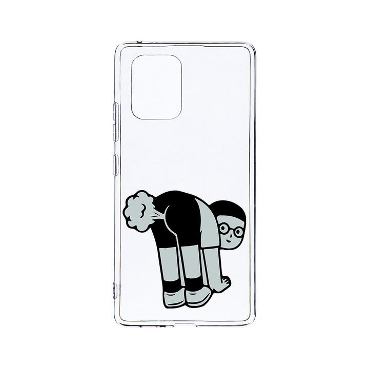 Husa BestCase® Clear Silicon 2MM, Compatibila Cu Motorola Moto G32, Farting, Antisoc, Protectie Camera, Margini ridicate pentru protectia ecranului, T 980