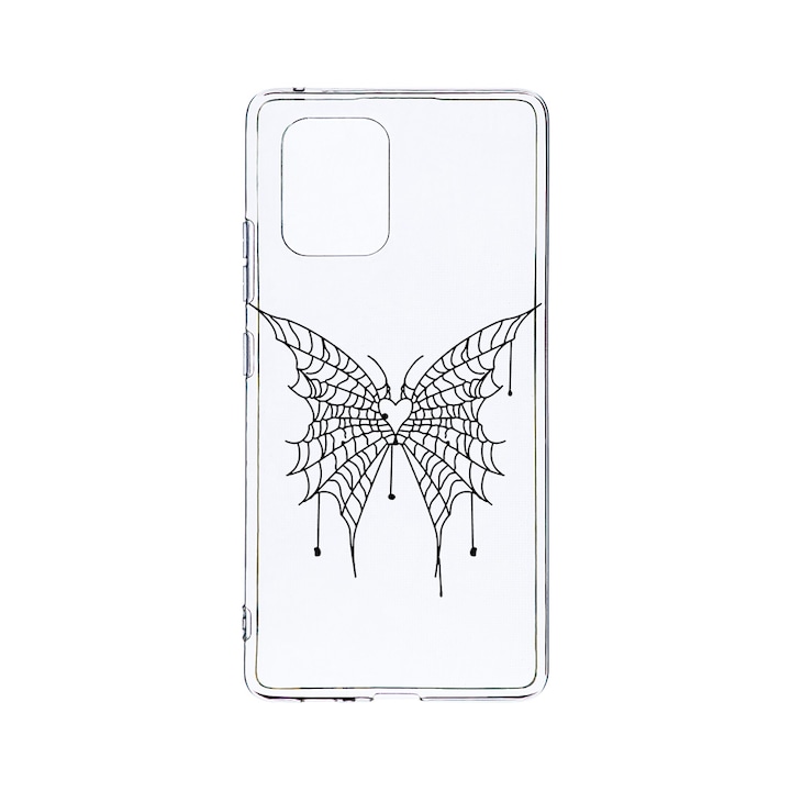 Husa BestCase® Clear Silicon 2MM, Compatibila Cu Motorola Moto G32, Butterfly, Antisoc, Protectie Camera, Margini ridicate pentru protectia ecranului, T 1042