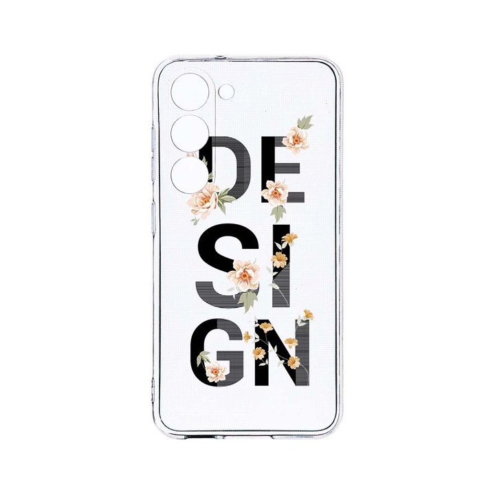 Husa BestCase® Clear Silicon 2MM, Compatibila Cu Samsung Galaxy S23 Plus, Design, Antisoc, Protectie Camera, Margini ridicate pentru protectia ecranului, T 144