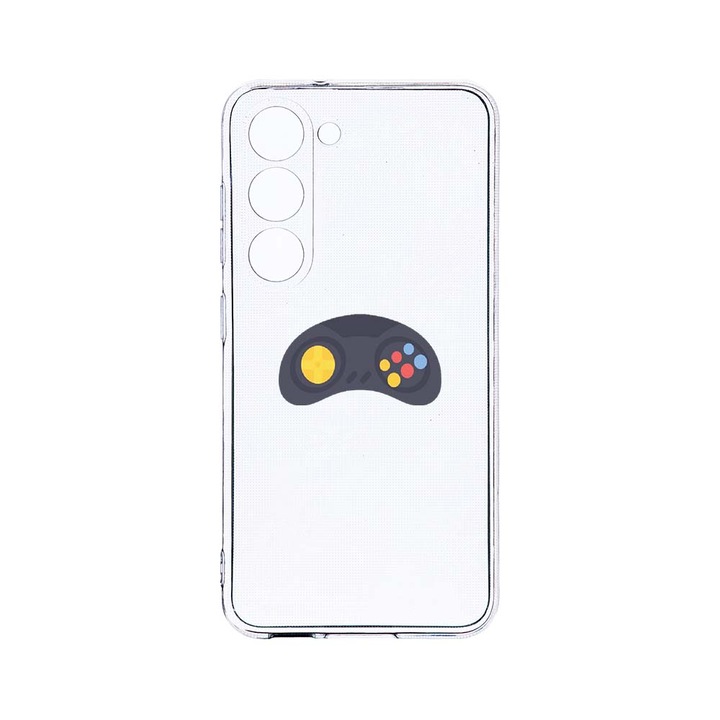 Husa BestCase® Clear Silicon 2MM, Compatibila Cu Samsung Galaxy S23 Plus, Gamer, Antisoc, Protectie Camera, Margini ridicate pentru protectia ecranului, T 672