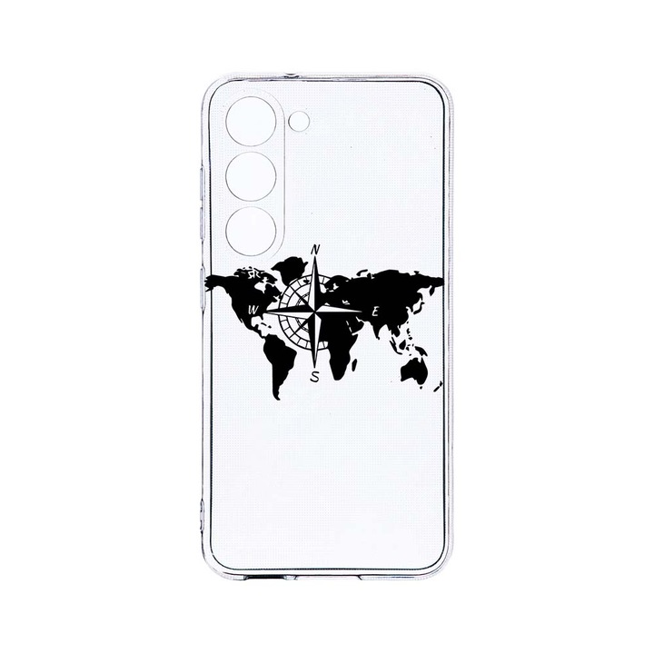 Husa BestCase® Clear Silicon 2MM, Compatibila Cu Samsung Galaxy S23 Plus, Baveler, Antisoc, Protectie Camera, Margini ridicate pentru protectia ecranului, T 735