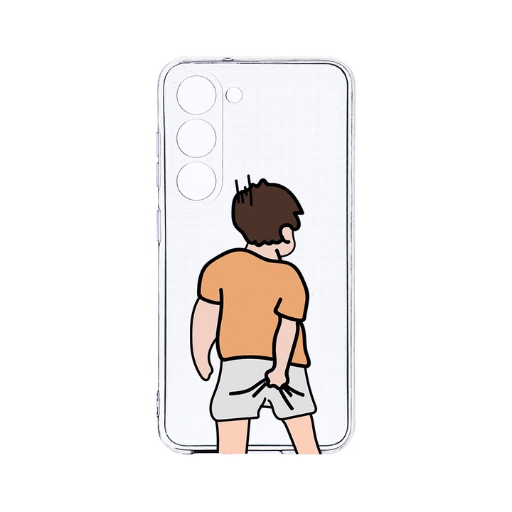 Husa BestCase® Clear Silicon 2MM, Compatibila Cu Samsung Galaxy S23 Plus, Scratching, Antisoc, Protectie Camera, Margini ridicate pentru protectia ecranului, T 972