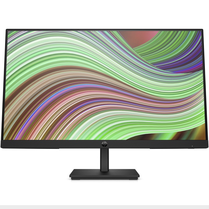 HP V24v 23.8 LED VA monitor, FullHD, HDMI, VGA, FreeSync, 3000:1, 5ms, Fekete