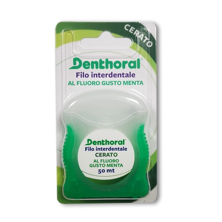 Конец за зъби Denthoral, 50 м, мента - eMAG.bg