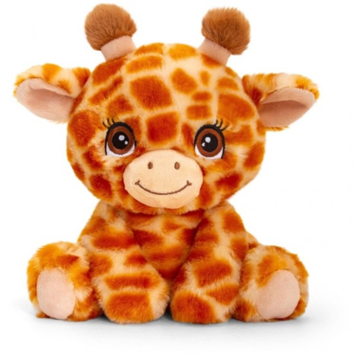 Jucarie de plus Giraffe 16cm Adoptable World Keel Toys