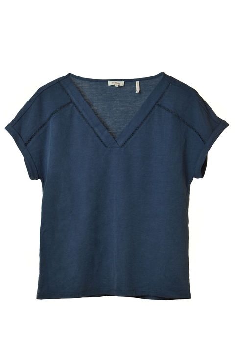 Tricou dama, s.Oliver, Viscoza, Bleumarin, 32 EU