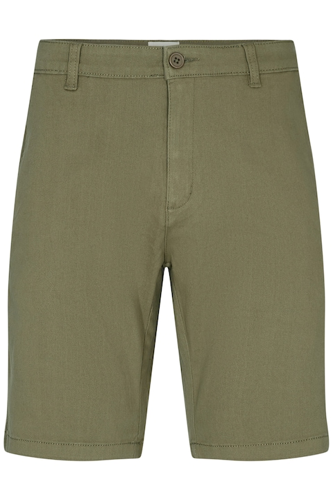Къси панталони, Columbus, Chino Twill, памук/еластан, зелено/каки, 34EU