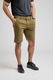 Pantaloni scurti, Columbus, Bumbac/Elastan, Chino Twill Verde, 36EU