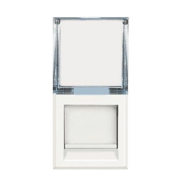 Гнездо STP RJ45 Legrand Bticino Axolute HD4279C6A Cat6 1 модул Бял