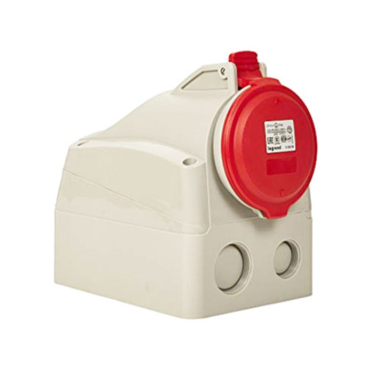 Приложна индустриална розетка Legrand 555259 3P+N+E 32A 380-415 V IP44