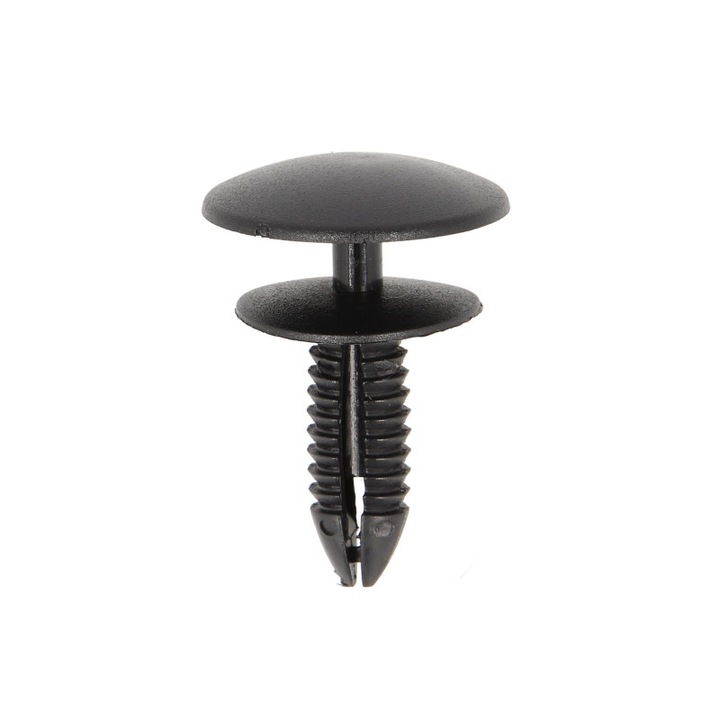 Rögzítőkapcsok ford 7x22.6-hoz - fekete 10 db-os készlet