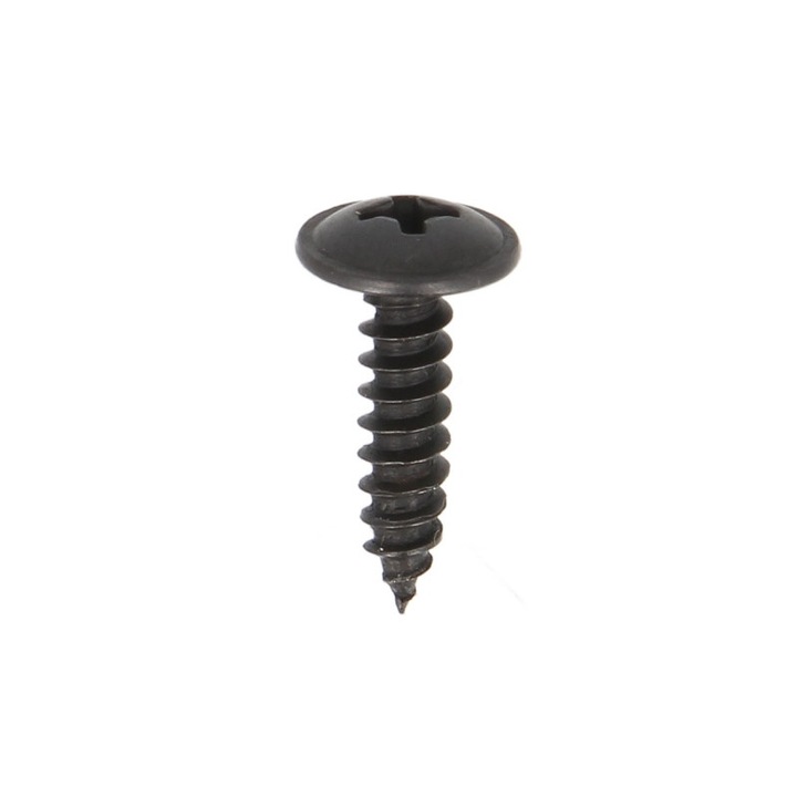 Univerzális rögzítőcsavar fekete 3,9x16mm 25 db-os készlet