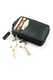 Портфейли Richhoff 3 в 1 унисекс, естествена кожа, 3 портфейла за карти с RFID, 1 портфейл, 1 портфейл за кола, цвят зелено/коняк
