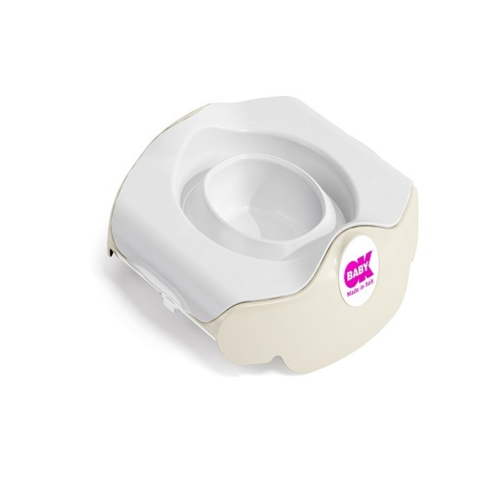 Гърне Роуди ОКБейби светло бял