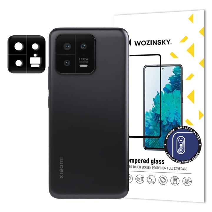 Протектор за камера от закалено стъкло Wozinsky Full Camera Glass за Xiaomi 13, 9H