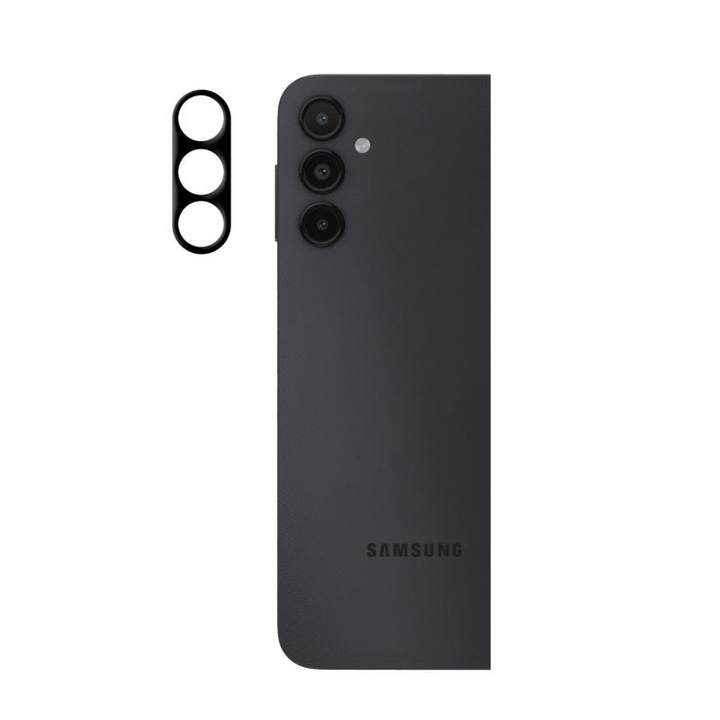 WOZINSKY Full Cover kameraüveg fólia kompatibilis Samsung Galaxy A14 4G / A14 5G Black