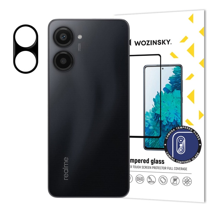 Протектор за камера от закалено стъкло 9H Wozinsky Full Camera Glass за Realme 10 Pro