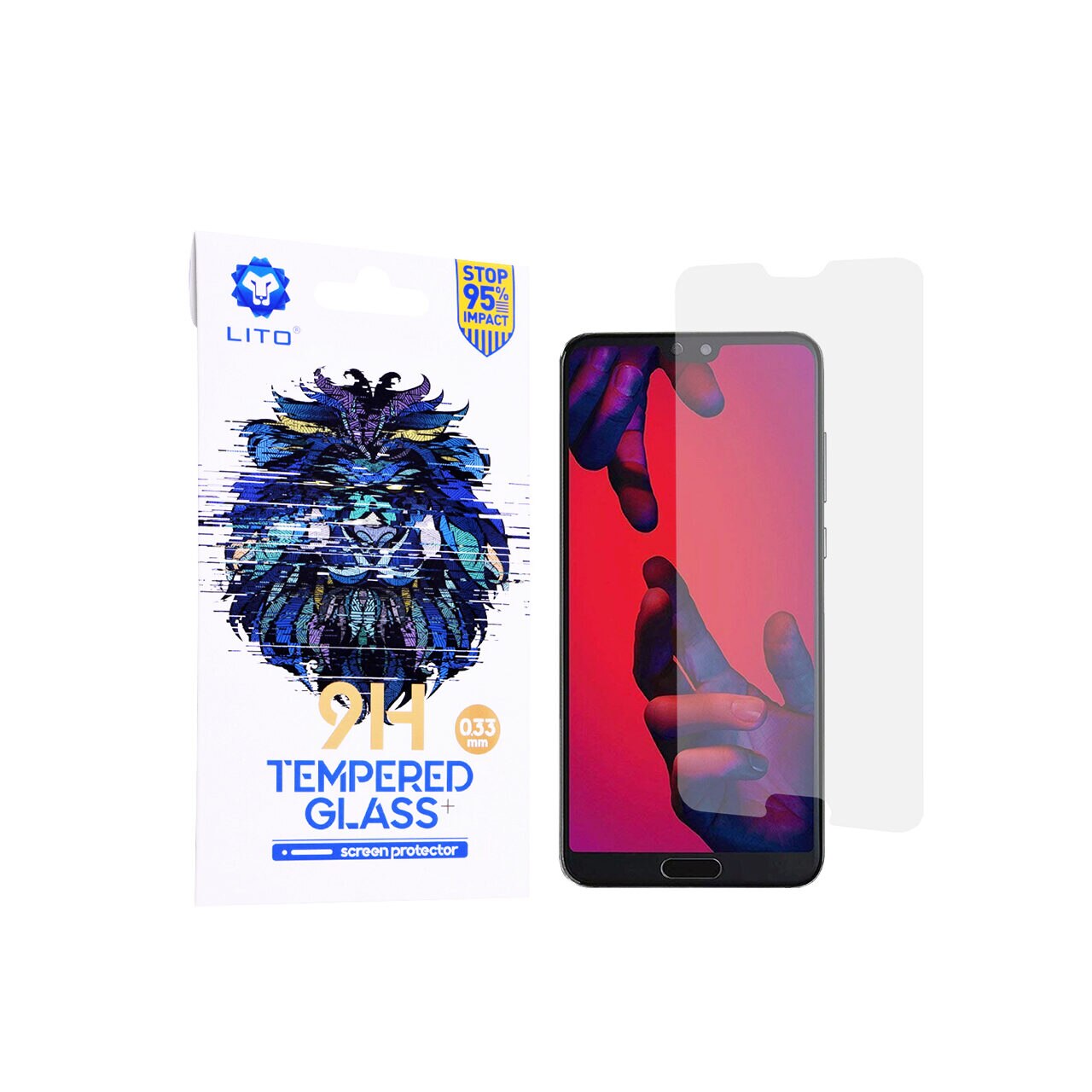 Folie pentru Huawei P20 Pro - Lito 2.5D Classic Glass - Clear