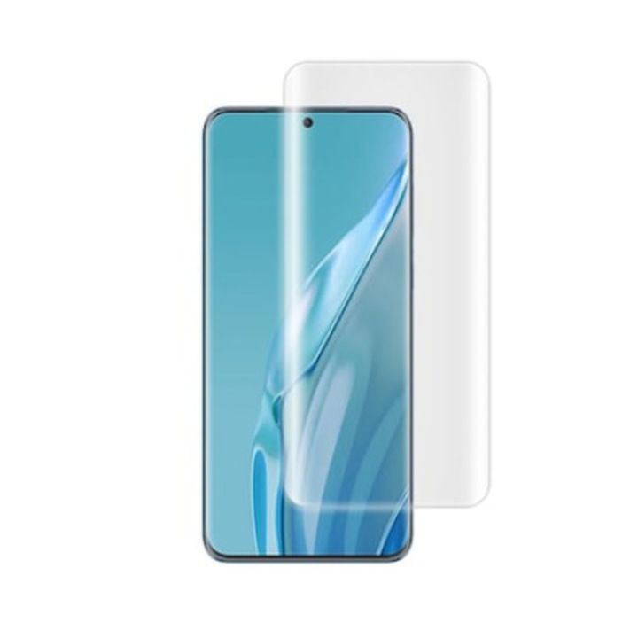 Комплект от 2 x удобно за калъфи прозрачно силиконово фолио за Blackberry Priv, регенерируем хидрогел, гъвкав хидрокристал, пълно лепило, лесна инсталация, съвместим с всеки защитен калъф, сигурен дисплей, прозрачен