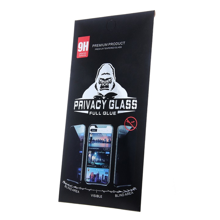 Adatvédelmi képernyővédő fólia Samsung Galaxy S20 FE 5G G781 / S20 FE G780, Secure Glass, Full Glue