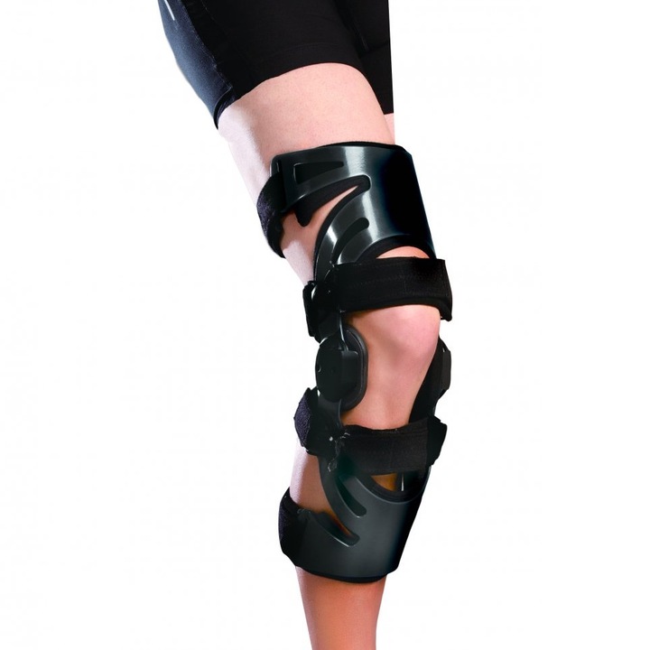 Orteza pentru genunchi din aluminiu - stanga, marime S