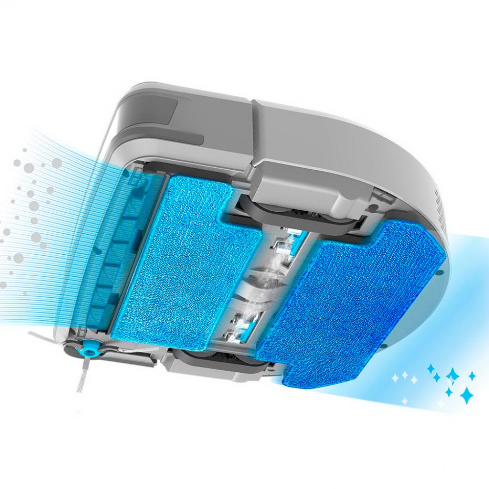 Robot aspirator Mop HOBOT LEGEE 7, Memorare Harta, Forta Mop, 5G si 2.4G W-Fi, Siri/ok Google, Curatare pe camere