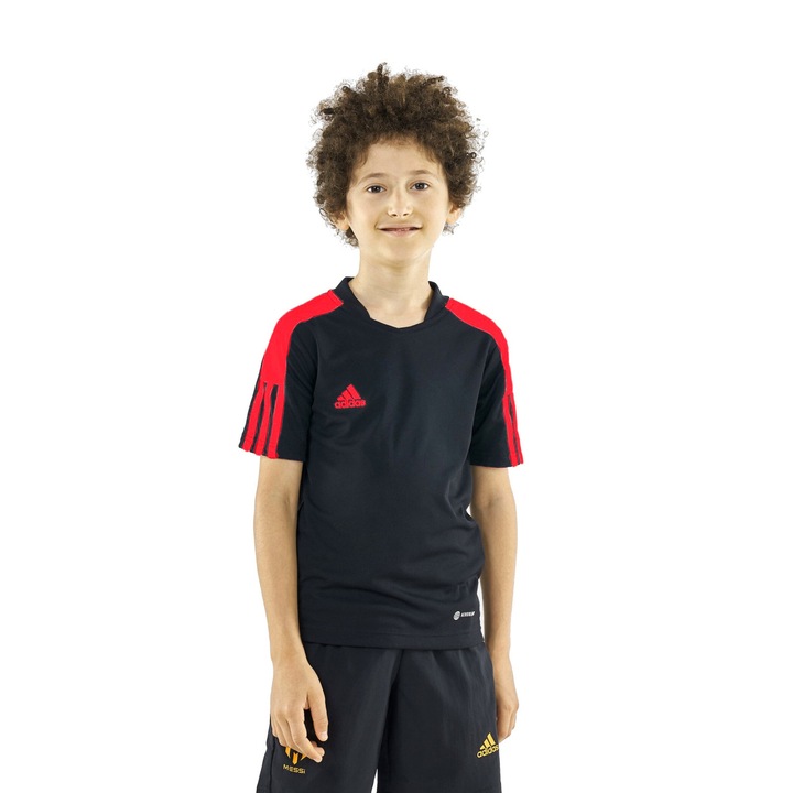 Детски футболни шорти Adidas Tiro Short JR Black Pink