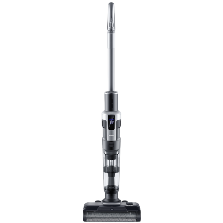 Aspirator vertical fara fir cu spalare JIMMY HW9 Pro Cordless Vacuum & Washer putere 300W, autonomie 35 min, Negru/Gri