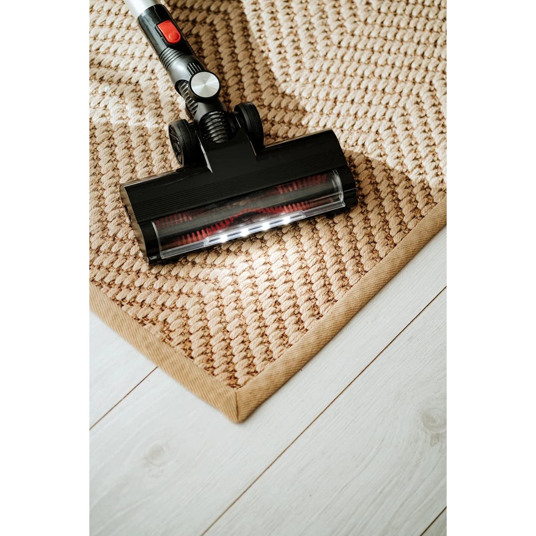 Aspirator Vertical Fara Fir, Adler, AD7048, 350 W, 18 kPa, Acumulator 2000 mAh, Afisaj LED, Recipient Pentru Praf 0.8 L, Negru/Alb