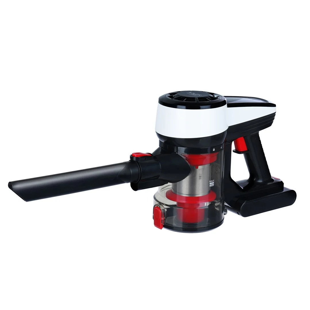 Aspirator Vertical Fara Fir, Adler, AD7048, 350 W, 18 kPa, Acumulator 2000 mAh, Afisaj LED, Recipient Pentru Praf 0.8 L, Negru/Alb