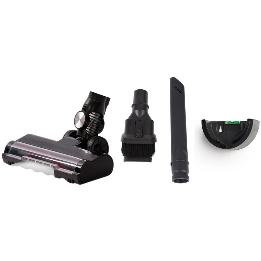 Aspirator Vertical Fara Fir, Adler, AD7048, 350 W, 18 kPa, Acumulator 2000 mAh, Afisaj LED, Recipient Pentru Praf 0.8 L, Negru/Alb
