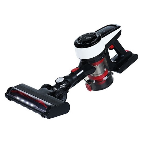 Aspirator Vertical Fara Fir, Adler, AD7048, 350 W, 18 kPa, Acumulator 2000 mAh, Afisaj LED, Recipient Pentru Praf 0.8 L, Negru/Alb
