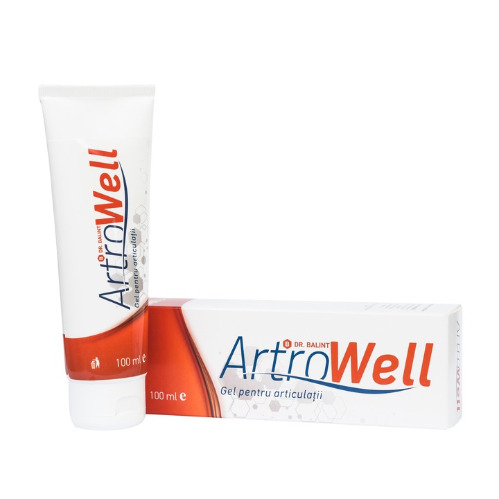 Gel pentru dureri articulare si musculare, Dr. Balint, ArtroWell, 100 ml