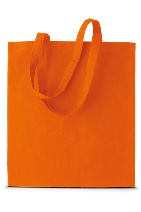 Памучна чанта, Basic 223, 42 x 37 cm, плътност 130 g/m², оранжева