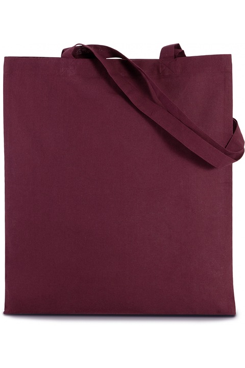 Pamut táska, Basic 223, 42 x 37 cm, sűrűsége 130 g/m², bordó