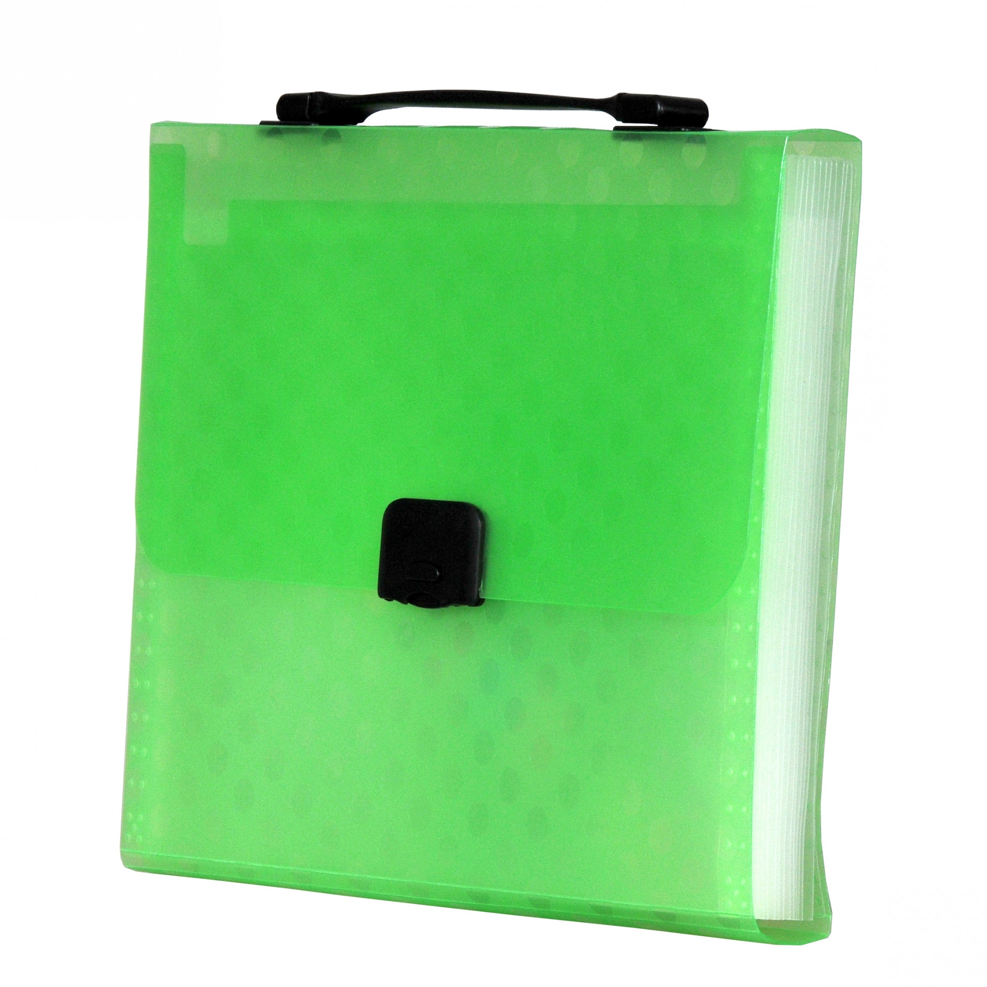 Geanta cu maner din plastic semitransparenta, US-0804-V